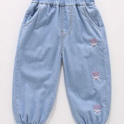 LULU & SKY Girls Printed Loose Fit Joggers Trousers-picture-24