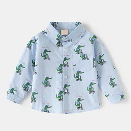 LULU & SKY Boys Printed Casual Shirt-picture-11