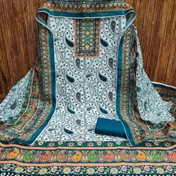 SAINOOR Printed Unstitched Dress Material image 2