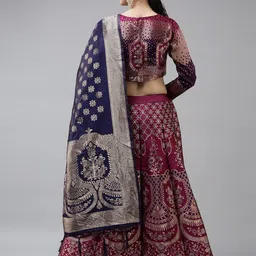shree creation Floral Print Semi Stitched Lehenga Choli image 2