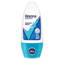 REXONA Women Set of 2 Underarm Roll-On Deodorant 50ml each - Shower Fresh & Fresh Rose image 2