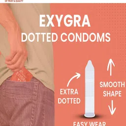 Dr. Morepen Set of 10 Exygra Strawberry Flavoured Condoms image 4