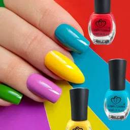 Looks United Set Of 12 Trendy Glossy Finish Nail Polish - 6ml Each image 4