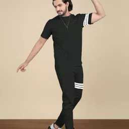 linsor fashion Striped Men Track Suit image 3