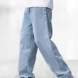 coy Men Loose Fit Low Rise Light Blue Jeans image 5