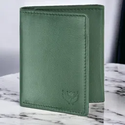 lorenz Men Casual Green Genuine Leather RFID Wallet-picture-18