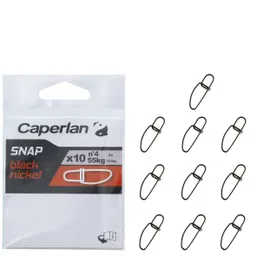 caperlan Fishing Snap - Black Nickel (10 pack)-picture-11