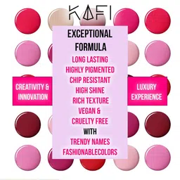 KAFI Shine PRO Long Lasting Glitter Nail Lacquer- I Am Bulletproof 10ml image 5