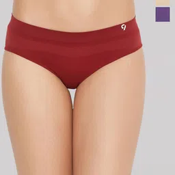 C9 AIRWEAR Pack Of 3 Mid-Rise Seamless Bikini Briefs M1119_Pack17-image-52