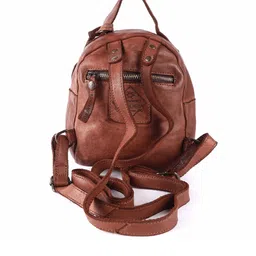 KOMPANERO Leather Small Backpack-image-45