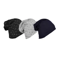 mack jonney VIMAL JONNEY Unisex Pack of 3 Printed Beanie Caps-picture-23