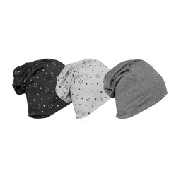 mack jonney VIMAL JONNEY Unisex Pack Of 3 Printed Beanies-picture-22