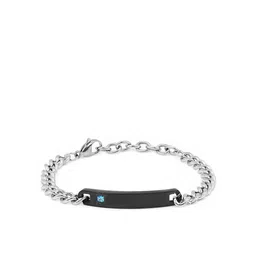 Yellow Chimes Silver-Plated Link Bracelet image 3