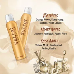 Secret Temptation Pack of 3 Deodorant Gift Box-150ml each image 3