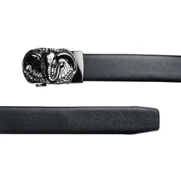 Kastner Men Black Solid Belt image 2