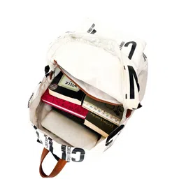 STRUTT Unisex Typography Printed Backpack image 4