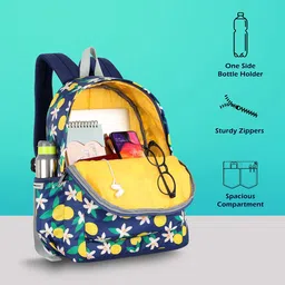 LAVIE SPORT Graphic Printed Ergonomic Strap Backpack image 4