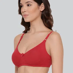 LYRA Pack Of 2 Combed Cotton Seamless Moulded Encircled Bra image 4