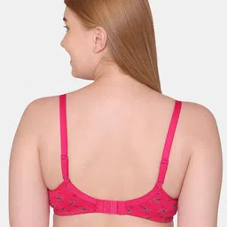 Tweens Printed Non-Padded Cotton Minimizer Bra image 4