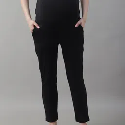 WELL KEPT Women High-Rise Straight-Fit Maternity Track Pant-picture-22