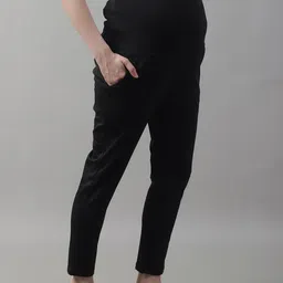WELL KEPT Women High-Rise Straight-Fit Maternity Track Pant image 4