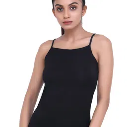 laasa  sports LAASA SPORTS Women Black Camisole image 1