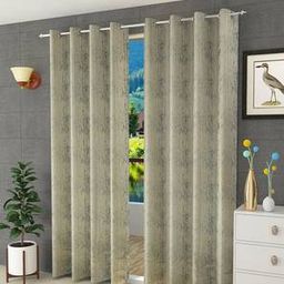 presto Black Polyester Door Curtain-picture-12
