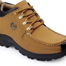 t-rock Trendy Lace-Up Boots with Durable Sole, Stylish Design, Comfortable Fit Boots For Men image 3