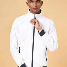 Urban Ranger by pantaloons Mock Collar Open Front Jacket-picture-20