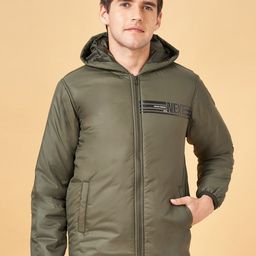 YU by Pantaloons Hooded Long Sleeves Padded Jacket-picture-28