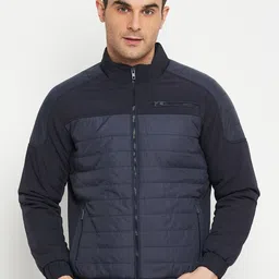 Cantabil Colourblocked Lightweight Bomber Jacket-picture-39