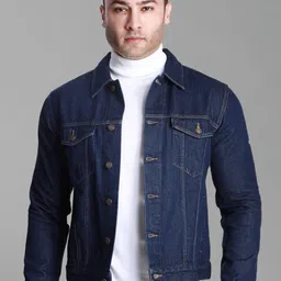 Dream of Glory Inc Men Cotton Washed Lightweight Outdoor Denim Jacket-picture-41