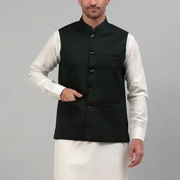 BAESD Bandhgala Mandarin Collar Nehru Jacket-picture-31