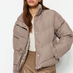 Trendyol Mock Neck Puffer Jacket-picture-1