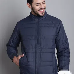 Cantabil Mock Collar Reversible Bomber Jacket-image-84