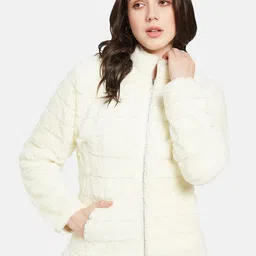 METTLE Stand Collar Crop Puffer Jacket image 1