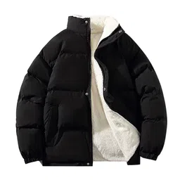 StyleCast x Revolte Men Mock Collar Solid Casual Parka Jacket-picture-3