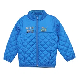 Puma Super Boys Mock Collar Padded Jacket-image-14