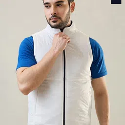 TIM PARIS Men Colourblocked Polyester Lightweight Padded Jacket-picture-44