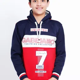 BAESD Boys Colourblocked Hooded Bomber Jacket-image-85