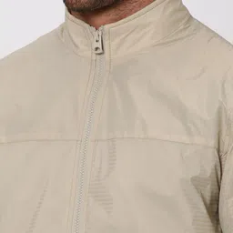 Mufti Mock Collar Lightweight Bomber Jacket image 2