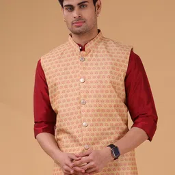 SHIWAM ETHNIX Floral Printed Lightweight Tailored Jacket image 2