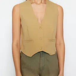 Trendyol V-Neck Waistcoat image 2