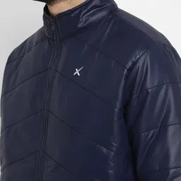 HRX by Hrithik Roshan Stand Collar Padded Jacket image 5