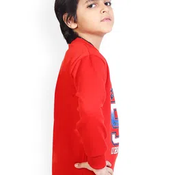 BAESD Boys Typography Printed Round Neck Long Sleeve Sweatshirts image 2