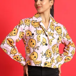 TANDUL Women Geometric Lightweight Crop Tailored Jacket image 3