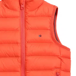 Tommy Hilfiger Girls Sleeveless Stand Collar Puffer Jacket image 2