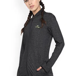 Alcis Stand Collar Slim Fit Sporty Jacket image 3