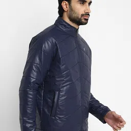 HRX by Hrithik Roshan Stand Collar Padded Jacket image 4