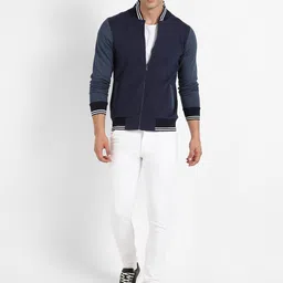Campus Sutra Cotton Windcheater Bomber Jacket image 5